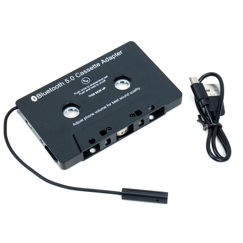 Univerzálna Kazeta Bluetooth 5.0 Adaptér Converter Auto Pásky, Zvukové Kazety Pre Aux Stereo Hudby Adaptér Kazeta S Mic