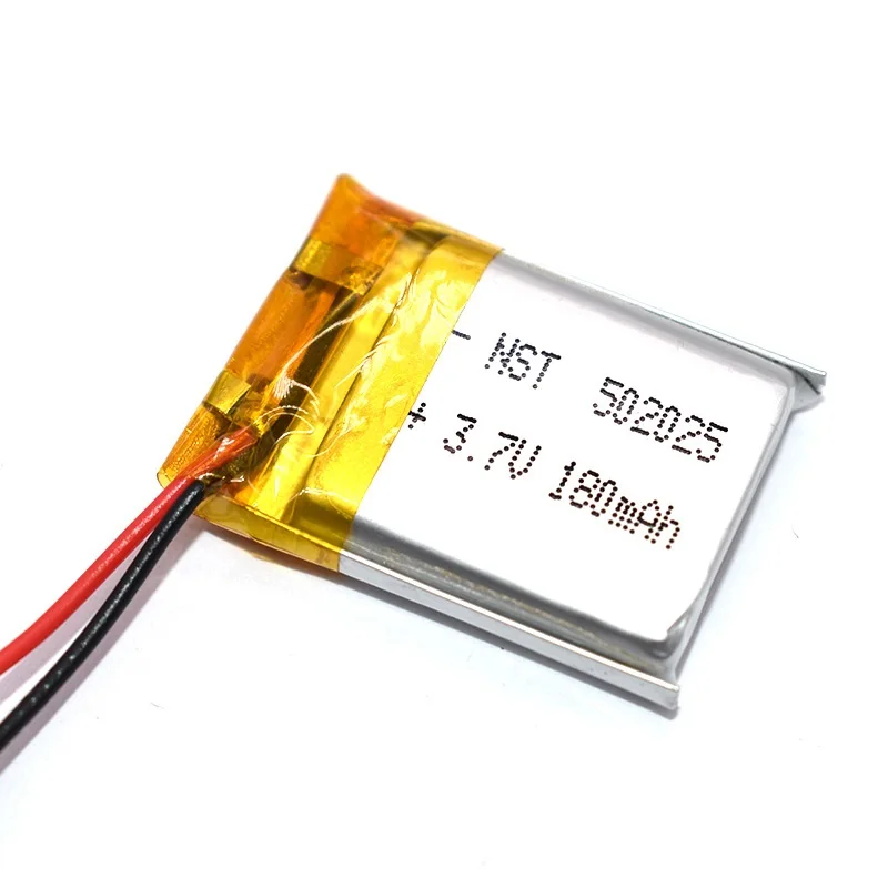 502025 Polymer Lithium Nabíjateľná Batéria 3,7 v 200mah Bluetooth Slúchadlá Hlasový Záznamník LED Žiarovky Li-po Batérie