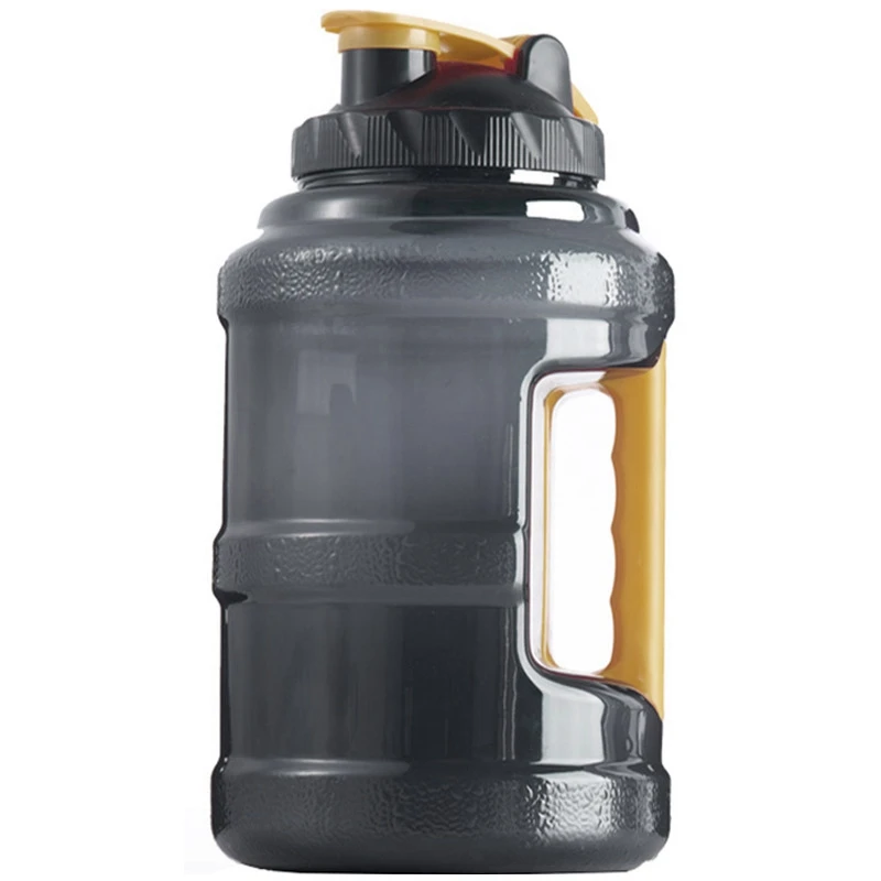 2.5 L Široká Ústa Plastová Športová Fľaša na Vodu Outdoorové Športy Veľkú Kapacitu Fľaša na Vodu Priestor BPA Pitnej Stolovej Vody