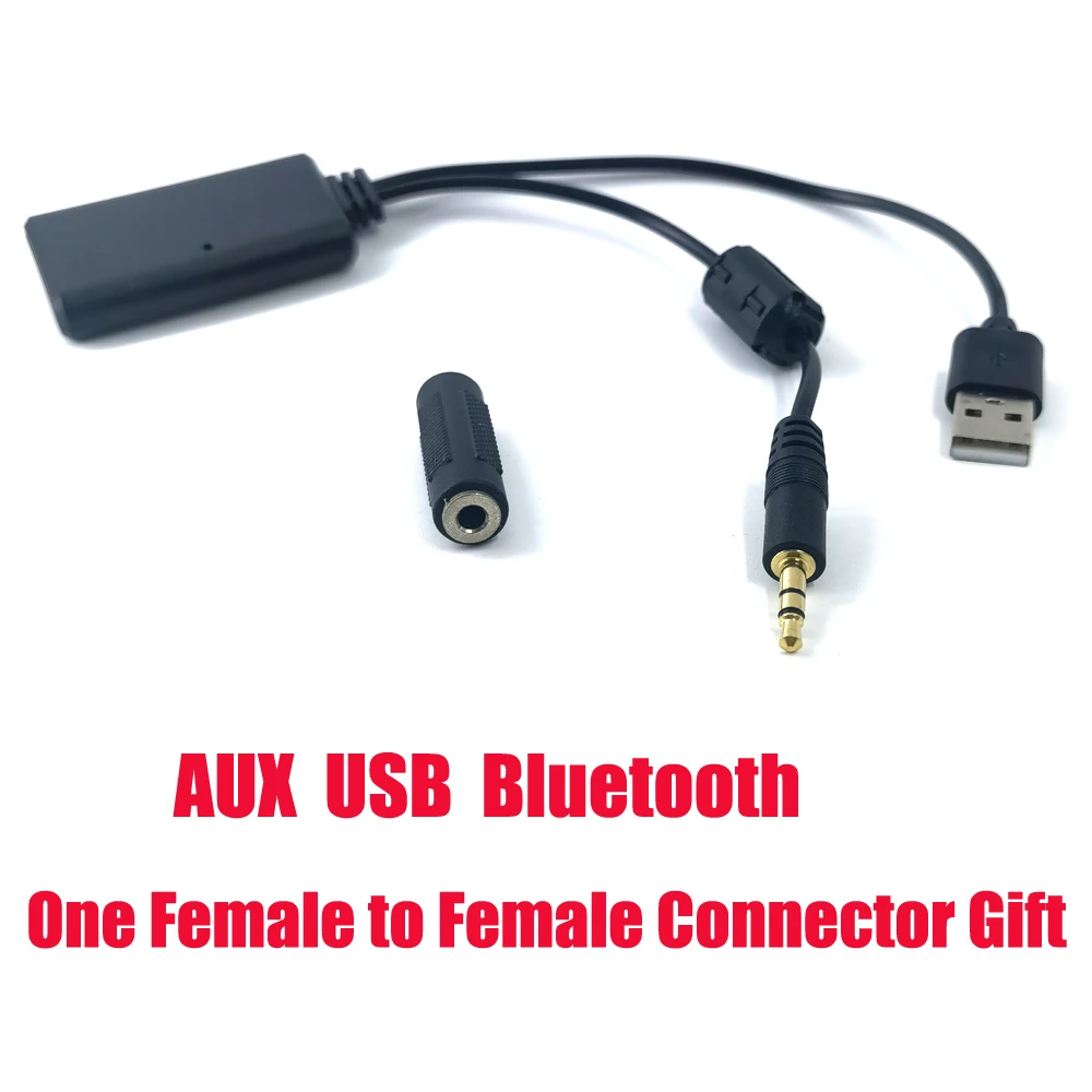 Biurlink 2022 Univerzálny Auto Bezdrôtové Zariadenia Bluetooth, USB, 3.5 MM Aux Media Bluetooth 5.0 Hudobný Prehrávač Audio Adaptér pre BMW, VW