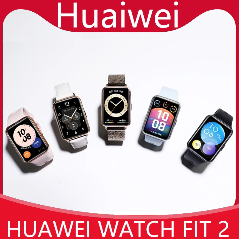 Pôvodné HUAWEI Sledovať FIT 2 Smart hodinky, 1.74 palcový AMOLED Displej, Bluetooth na telefonovanie,Reproduktor Podporované