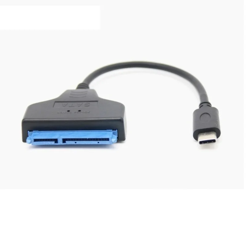 SATA Ľahko Disk Kábel 22PIN Na USB 3.1 Kábel 2,5 palcový SSD Jednu Hlavu Typ-C Údajov CableHard Disku Konvertor