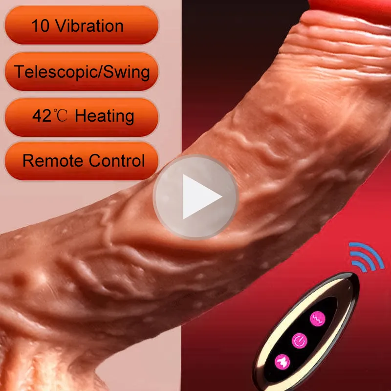 Realistické dildo pre ženy sexuálne hračky, teleskopická vibrátor s samica stimulátor dilda vibrátory veľký penis análny vibrátor, dildo