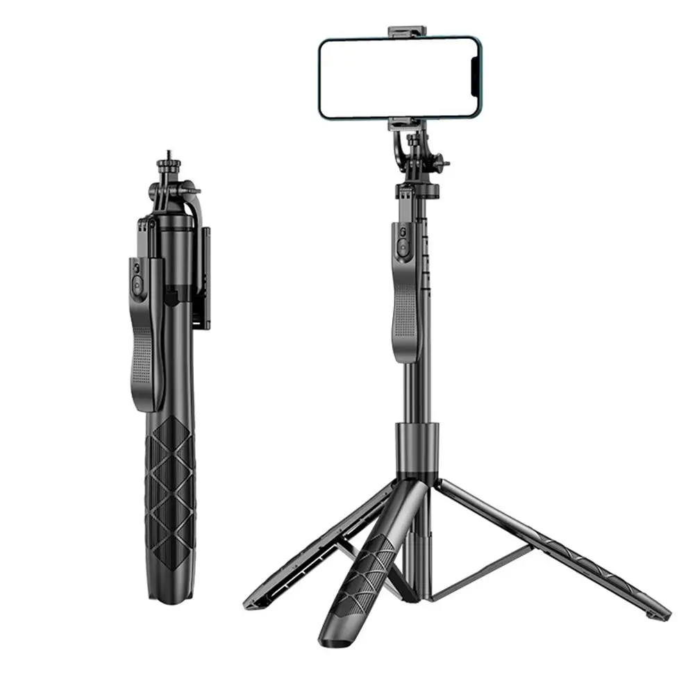L16 1530mm Bezdrôtový Selfie Stick Statív Skladacia Monopod Kompatibilný Pre Gopro Akcia Fotoaparát Smartphone Rovnováhu