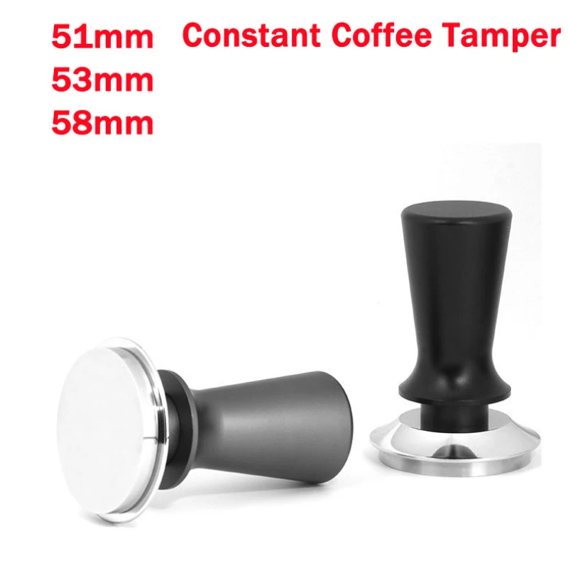 51mm 53 mm 58mm Kávy Tamper pre Delonghi Plochým dnom z Nehrdzavejúcej Ocele Espresso Prášok Kladivo Káva Príslušenstvo pre Barista Nástroje