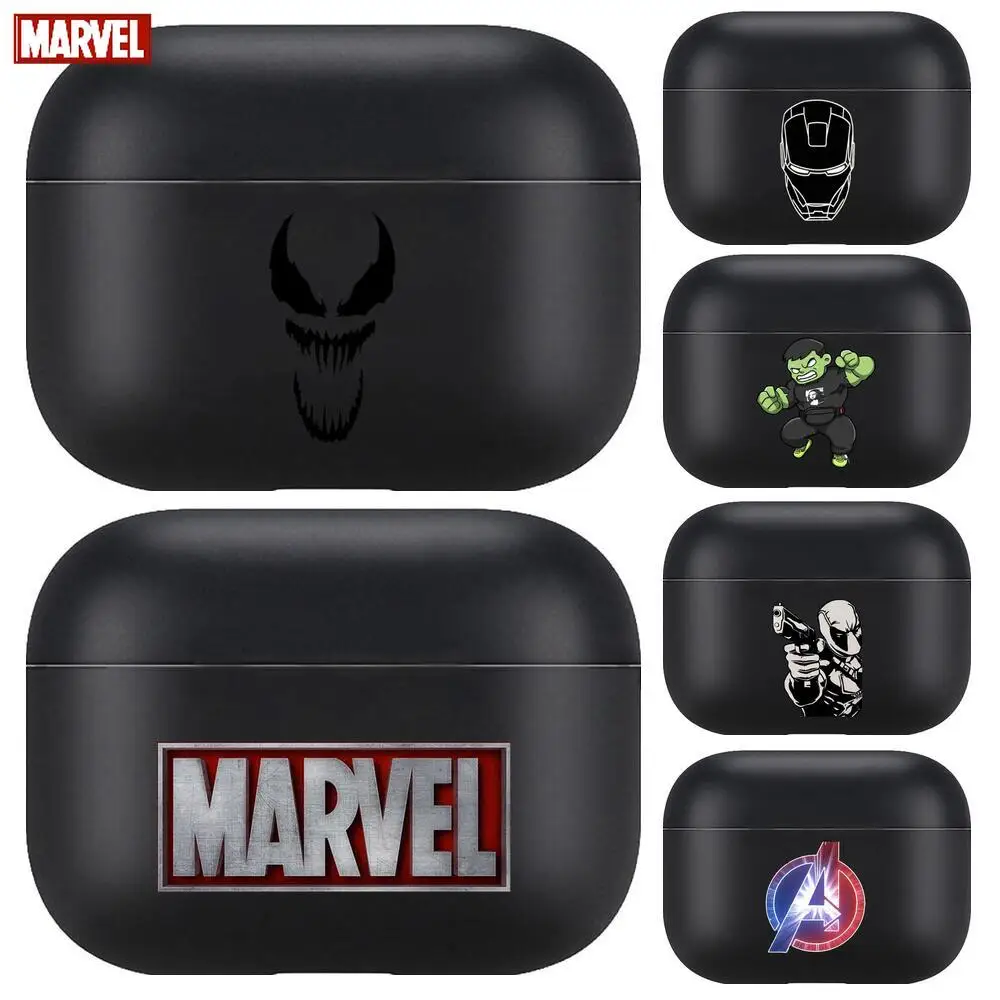 Marvel Comics Avengers Pre Airpods pro 3 veci Ochranné Bluetooth Bezdrôtové Slúchadlá Kryt pre Vzduch Struky airpod prípade vzduchu pod Prípade