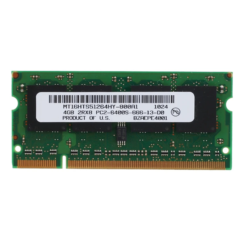 4GB DDR2 Notebook Ram 800Mhz PC2 6400 SODIMM 2RX8 200 Pinov Pre AMD Pamäť Notebooku