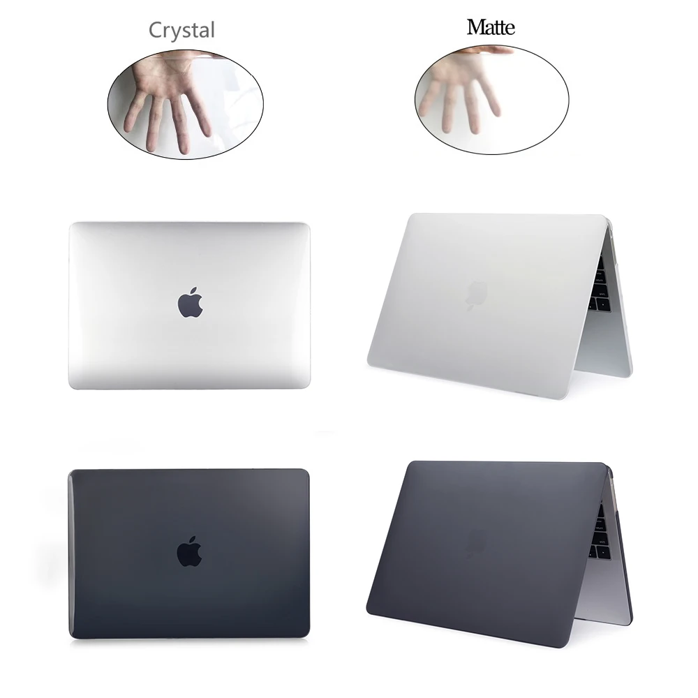 PVC Priehľadné prípadoch notebooku pre MacBook Pro 16 Prípade, matný kryt Pre Pro16 model A2141 Tepelná Ochrana prípade 2019 Pro16