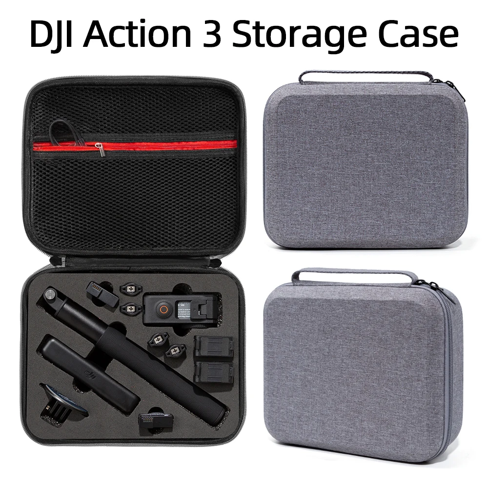Prenosný Box pre DJI Akcia 3 Úložný Vak puzdro Príslušenstvo pre DJI Osmo Akcia 3 Fotoaparát Ochrany Box