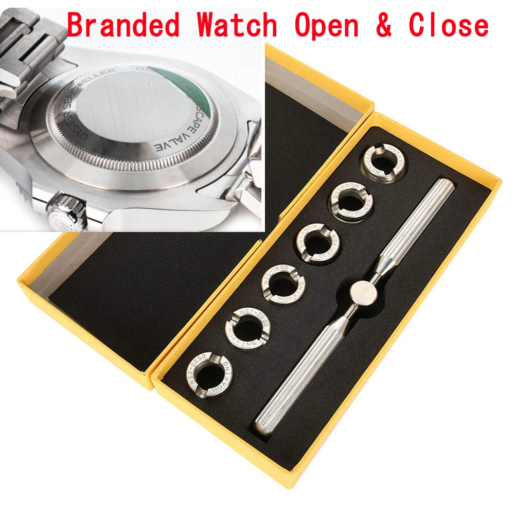 Sledujte Prípad Späť Otvárač Repair Tool 5537 Ručné Hodinár Skrutku Auta Bližšie Remover pre Rolex