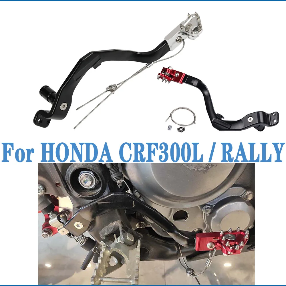 Pre Honda CRF300L CRF 300 L Rally 2021 2022 Zadné Nohy Brzdy Rameno Pedála Peg Motocyklové Príslušenstvo
