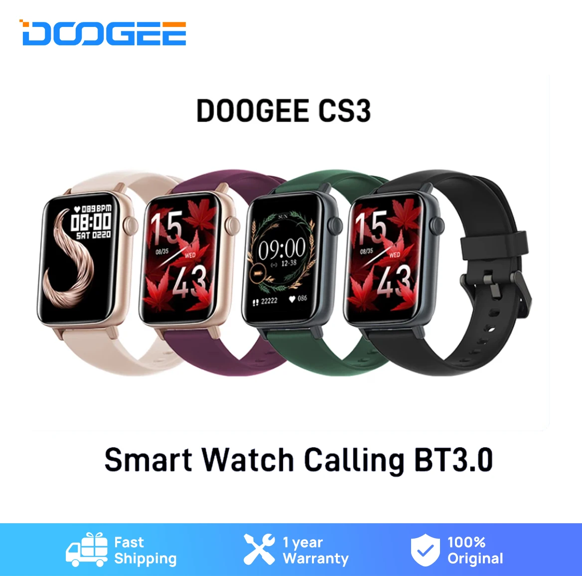 DOOGEE CS3 Smartwatch 1.69