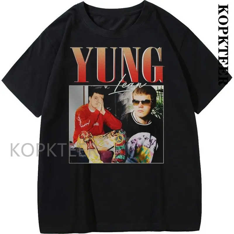 Vintage Yung Štíhle Rap, Hip Hop 90. rokov Retro tričká, Gotické Oblečenie Muž Tee Tričko pánske Bavlnené tričko v Lete Punk Mužov Tričko 2021