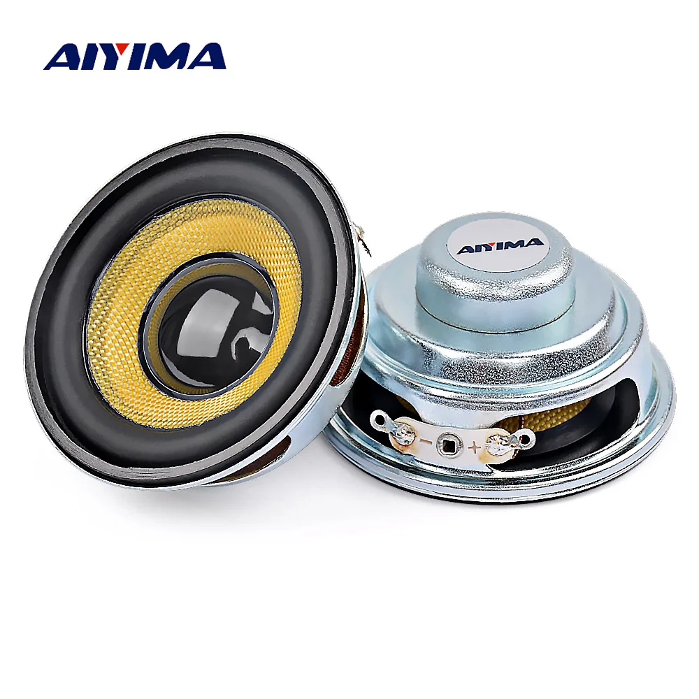 AIYIMA 2ks 52mm Mini Audio Prenosné Reproduktory 5W Nepremokavé Glassfiber Celý Rad Reproduktorov Bluetooth-kompatibilné DIY Domáce Kino