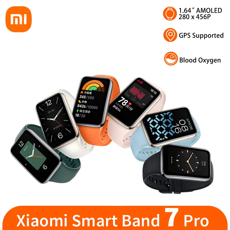 Xiao Mi Band 7 Pro 2022 GPS SmartBand 1.64