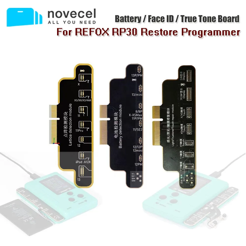 REFOX RP30 Obnoviť Programátor Pravda Tón / Batéria / Tvár ID Dot Projektor Detekčný Modul Flex Kábel na Obrazovke Pripojiť Rada
