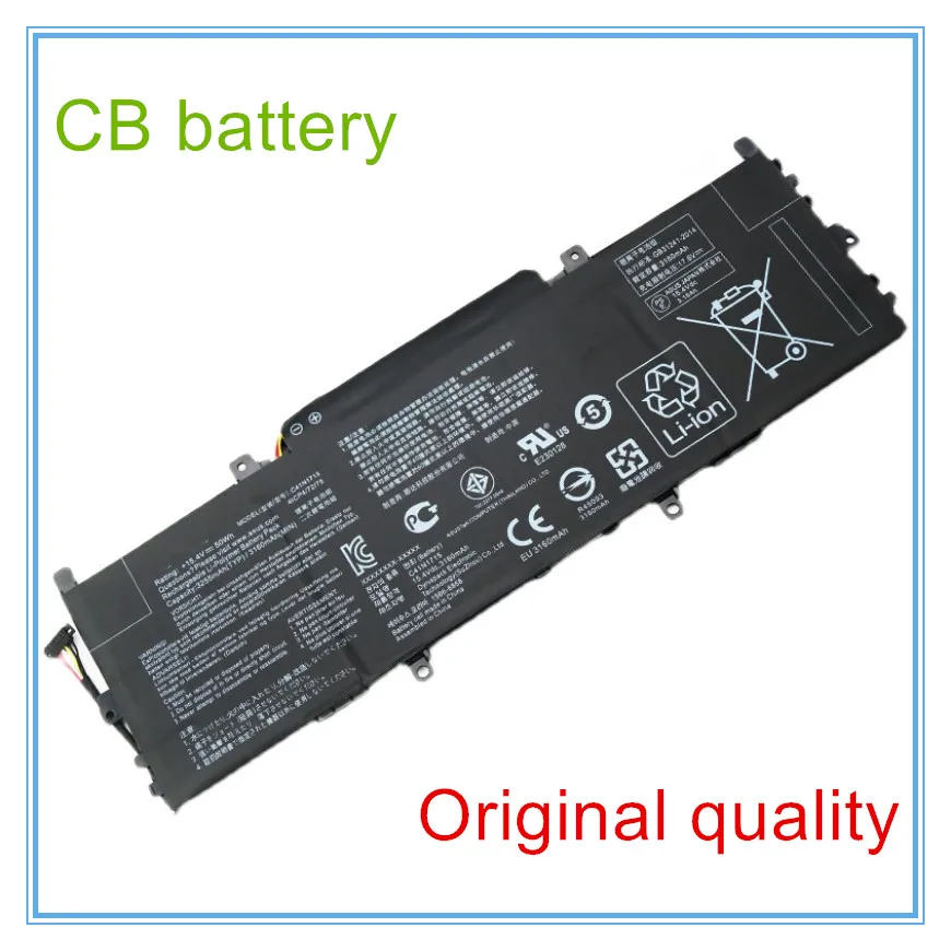 Pôvodnú kvalitu C41N1715 Batérie pre 13 UX331UA UX331UN U3100FN UX331FN