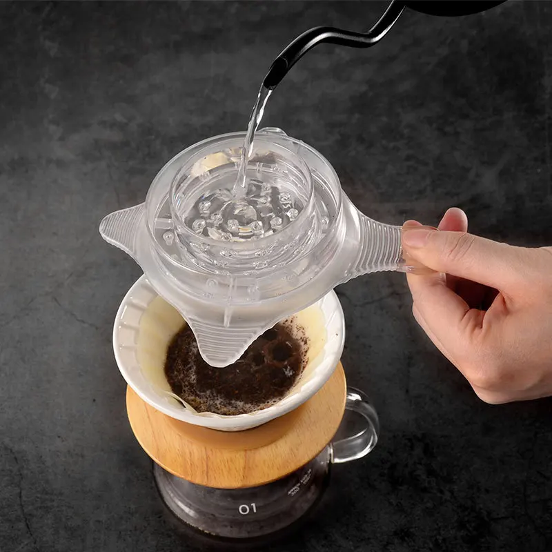 Ručné Nalejte Kávu Sprcha Drip Filtra Kávy, Čaju Filterr Drip Rovnomerne Pomáhať Opakovane Ťažba Šálka Kávy Príslušenstvo