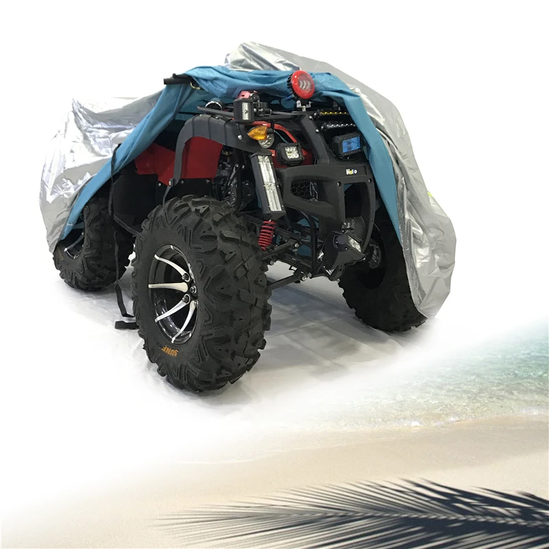 Strieborný Univerzálny M L XL 2XL Veľkosť 3XL Pláži Štvorkolky ATV Chránič Kryt Vodotesný Slnko, Dážď, Anti-UV Kart Motorke Kryt