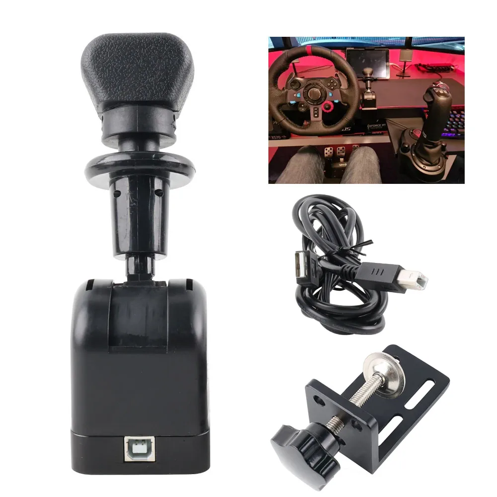 PC SIM USB ručnej brzdy Truck ručnú Brzdu Na ETS2 Európska /Americká Simracing Hry Pre Logitech G27 G29 G923