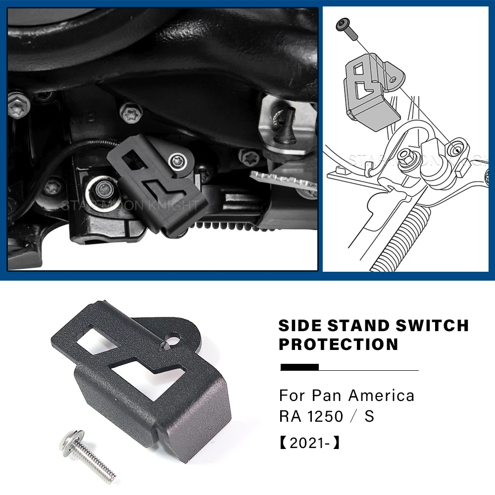 RA1250 CNC Strane Stánku Prepínač ochranný Kryt Pre Pan Amerike 1250 S PA1250 PA 1250S PA1250 2021 2022 - Motocykel Príslušenstvo