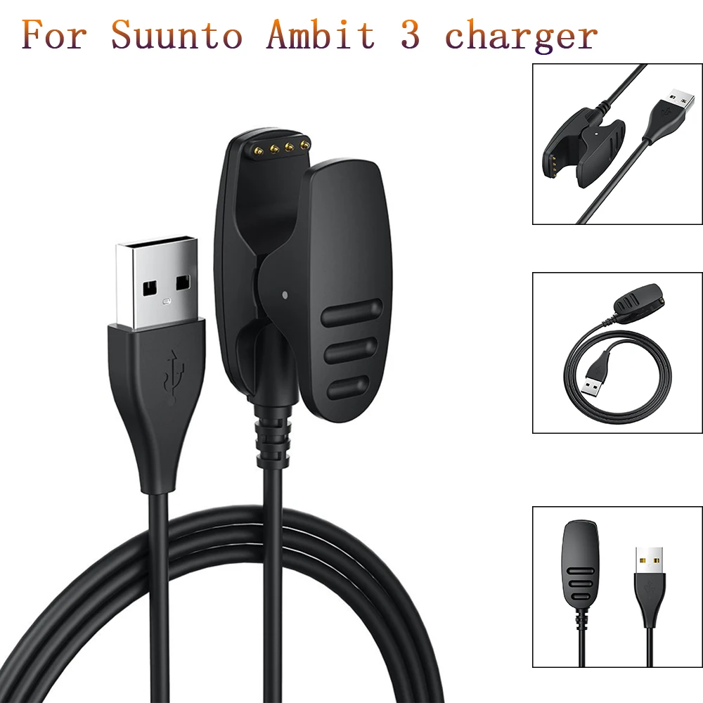 USB Nabíjačka, Magnetické Kábel Pre Suunto 5 Pôsobnosti 1 2 3 Smart Hodinky Rýchle Nabitie Klip Adaptér Spartan Tréner Zápästie HR Sledovať nabíjačky