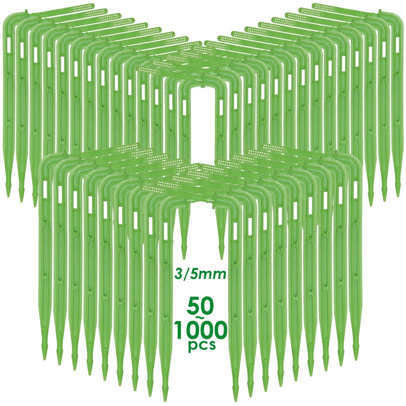 KESLA 50-1000PCS Skleníkových Zavlažovanie Drippers 3/5 mm 1/8