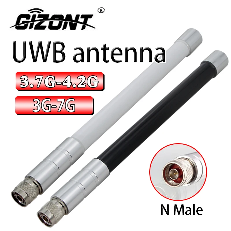UWB antény 3G-7G 3.7 G-4.2 G-3.5 G-3.6 G-4.8 G-4900mhz 5G všesmerového základňovej stanice high-gain laminát nepremokavé anténu N mal