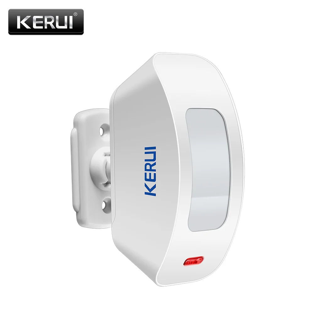 KERUI P817 Bezdrôtový Infračervený Detektor Opony Snímač PIR Detektor proti Vlámaniu Systém Detektora Pohybu Pre KERUI Alarm Systém