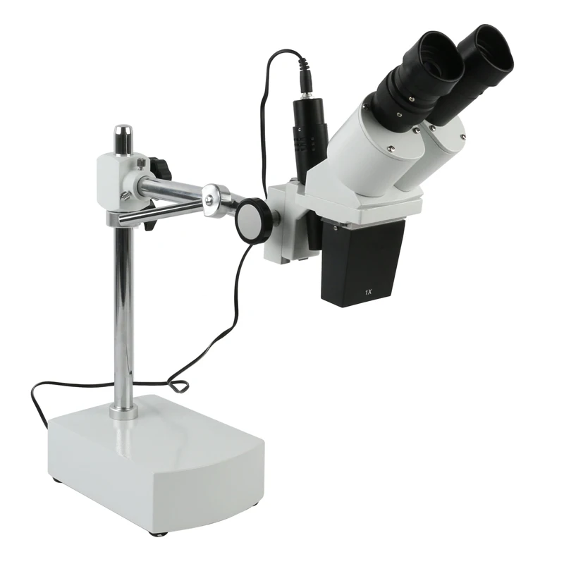 10X/20X 20X/40X Stereo Binokulárne Mikroskopom 230mm Pracovná Vzdialenosť + Boom Arm Pre PCB Spájkovanie Telefón Oprava Laboratória Anatómie Obrázok 0 