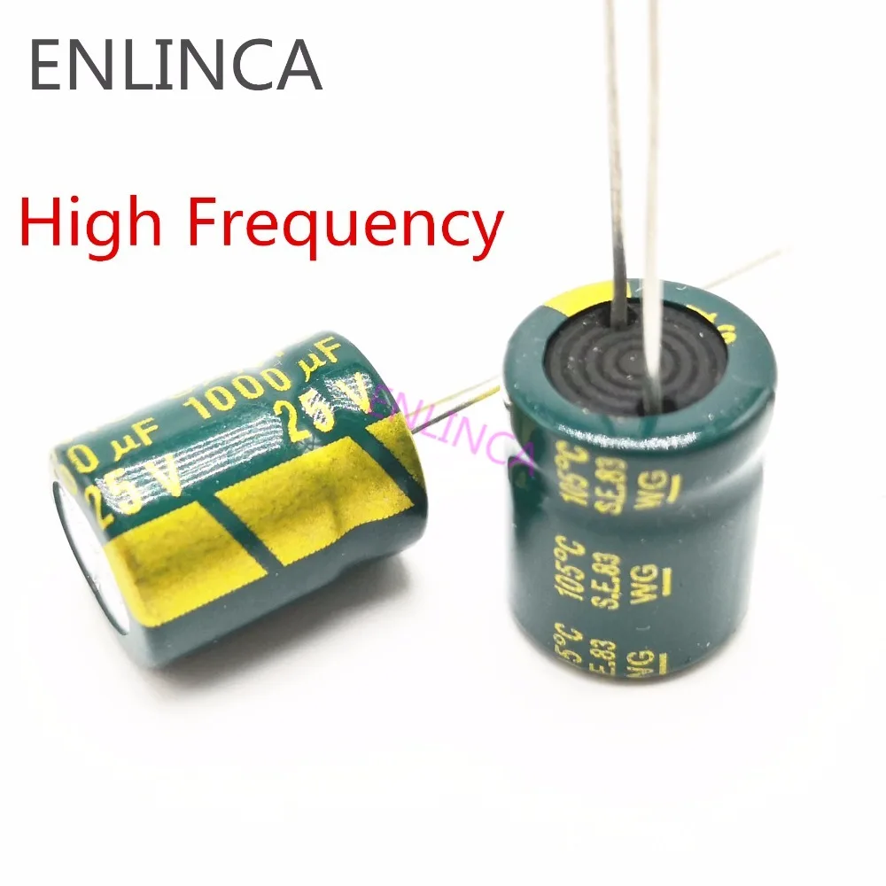 10-20pcs/veľa 25V 1000UF Low ESR/Impedancia vysoká frekvencia hliníkové elektrolytický kondenzátor 1000UF25V 25v1000uf 20%