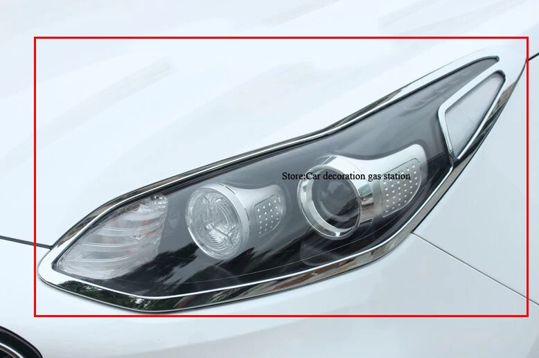 Predné & Zadné zadné Svetlo Lampy Kryt trim Pre kia Sportage KX-5 KX5 2016 2017 Štvrtú generáciu Auto, styling
