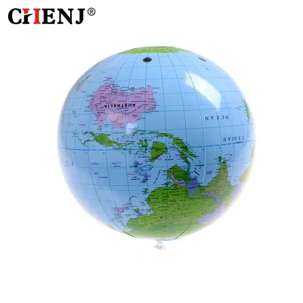 40 CM Začiatku Vzdelávacie Nafukovacie Zeme Sveta, Geografia Sveta Mapu Balón Hračky Nafukovacie Plážové Lopty