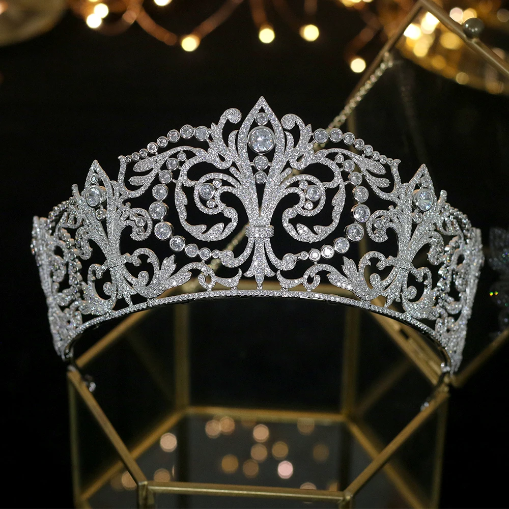 Klasické Svadobné Svadobné Doplnky do Vlasov Princess Narodeniny Headdress Koruny hlavový most dámske pokrývky hlavy Príslušenstvo корона Obrázok 0 