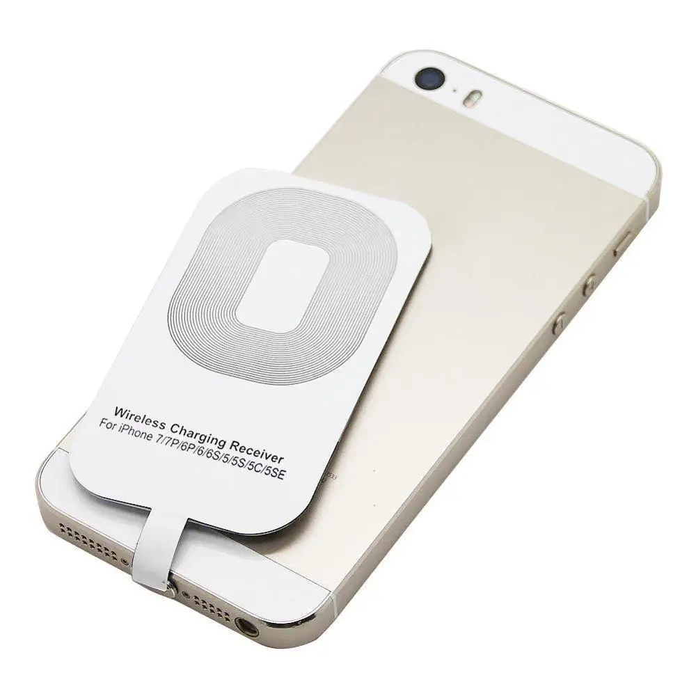 Bezdrôtové Qi Indukčnej Nabíjačky, Prijímač, Adaptér Nabíjania 5 Samsung Micro 6 USB Pad Pre iphone 7 IQ Dock TypeC huawei Connecter Obrázok 1 