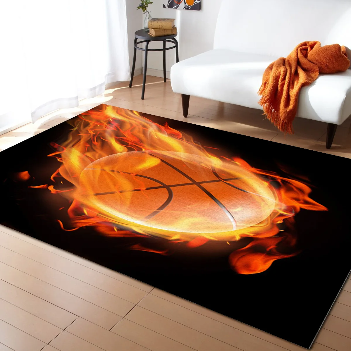 Tvorivé osobnosti basketbal Koberci v obývacej izbe koberce pre spálne koberec pre obývacia izba Vstupné dvere mat kruhu koberec Obrázok 1 