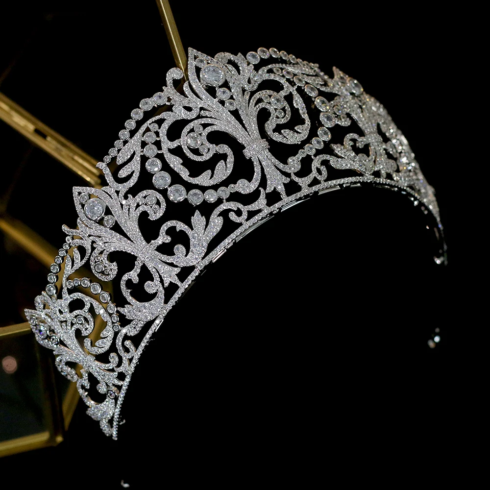 Klasické Svadobné Svadobné Doplnky do Vlasov Princess Narodeniny Headdress Koruny hlavový most dámske pokrývky hlavy Príslušenstvo корона Obrázok 1 