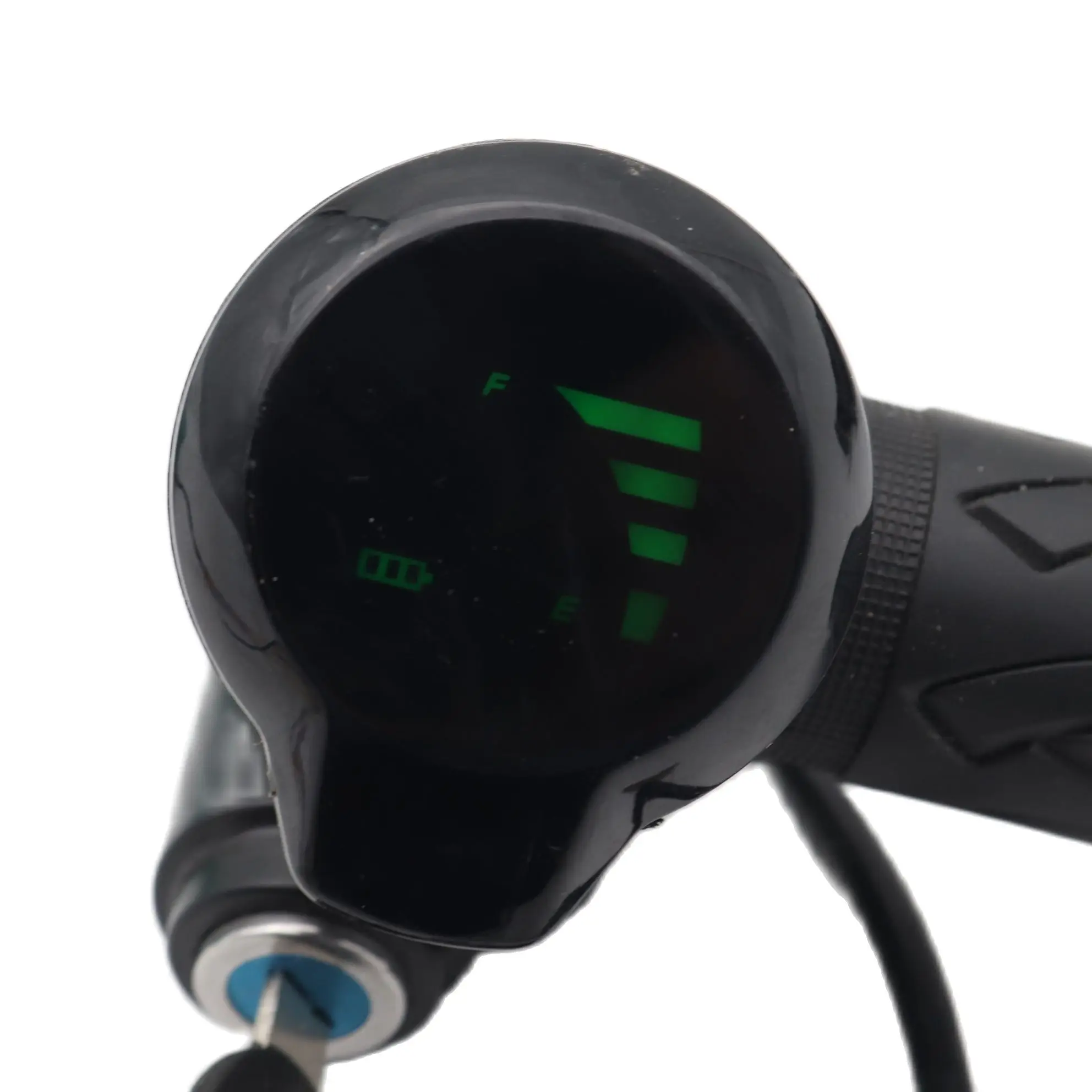 1Pair Elektrický Skúter Bicykli Plyn Nastavenie Rýchlosti Rukoväť s Key Lock Displej Rukoväť Rozdeľuje LCD Grip 24V 36V 48V Obrázok 2 
