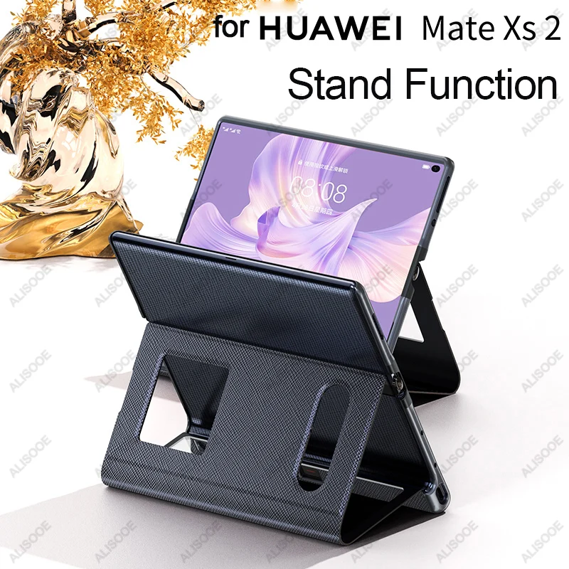 Originálne Kožené pre Huawei Mate XS 2 XS2 Flip Prípade Smart View Window vyklápací Kryt na Huawei Mate XS 2 5G Prípade Fundas Capa Obrázok 2 