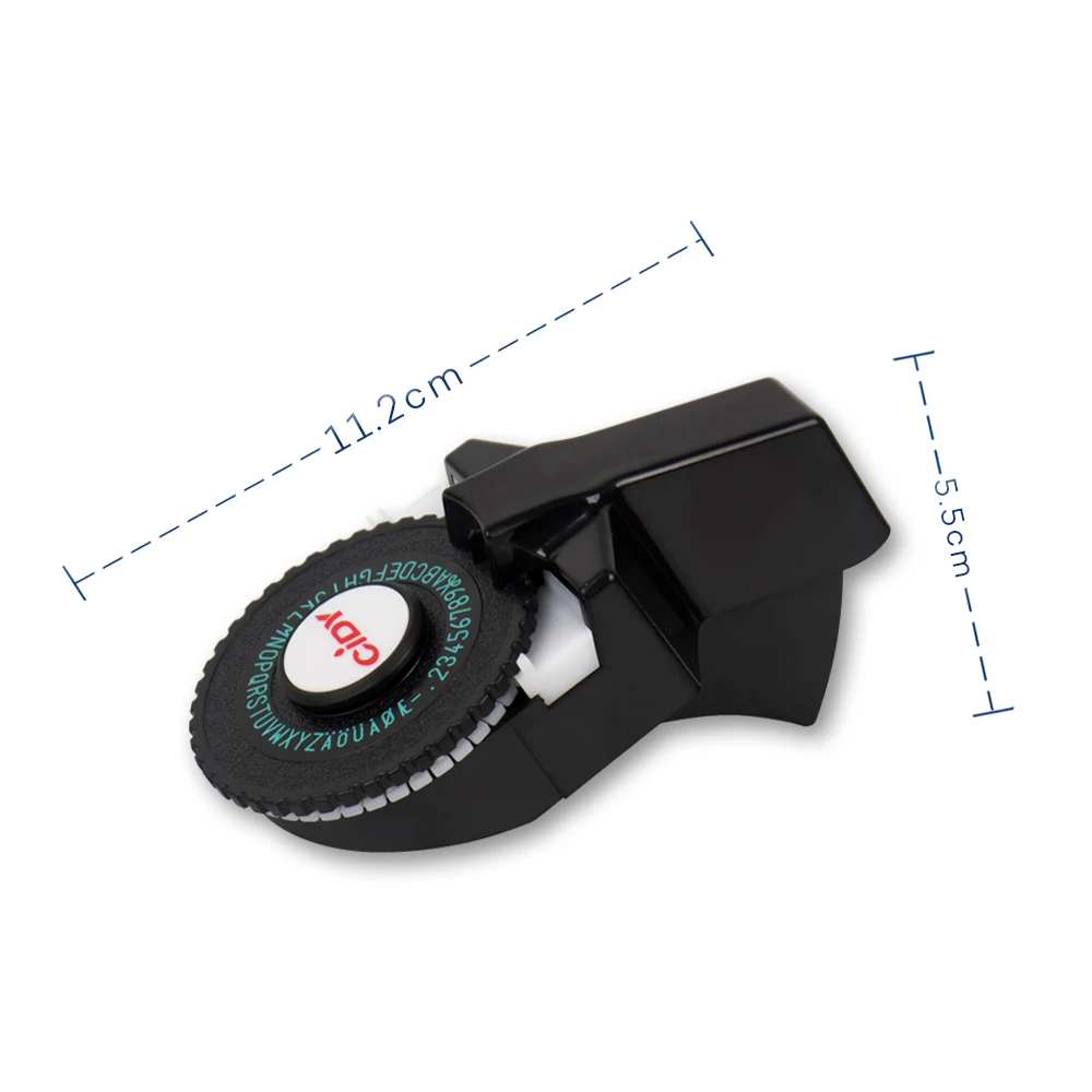 1pcs C101 Stroj 3D plastický nálepky, štítok tlačiareň Mini DIY Príručka Stroji fit 9mm 3D označenie Páskou Maker MOTEX E101 Obrázok 2 