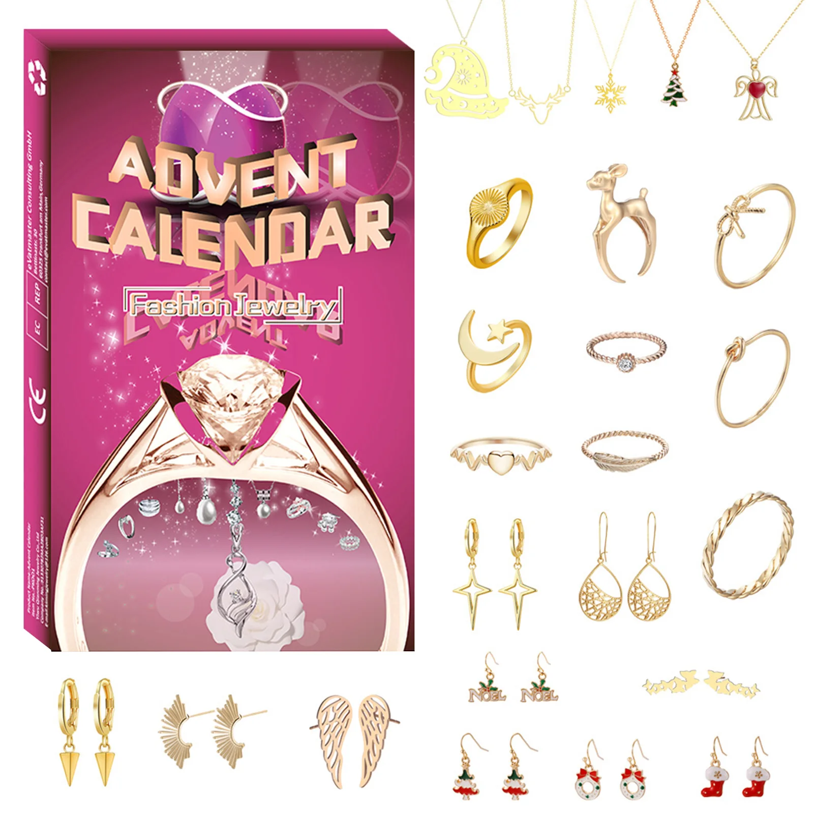 Vianočný Adventný Kalendár 24 Dní Zvierat Hračky Adventný Kalendár Vianočný Večierok Láskavosti Vianočné Odpočítavanie Kalendár Darček pre Dievčatá Chlapci Obrázok 3 