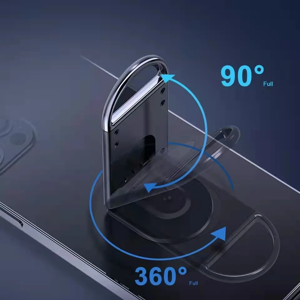 Luxusné Magnetického Držiaka Telefónu 360 Stupňov Otočná Kovové Zdvíhateľnej Smartphone Stojan Pre iphone Xiao Huawei Mobilný Telefón Stojan Obrázok 4 