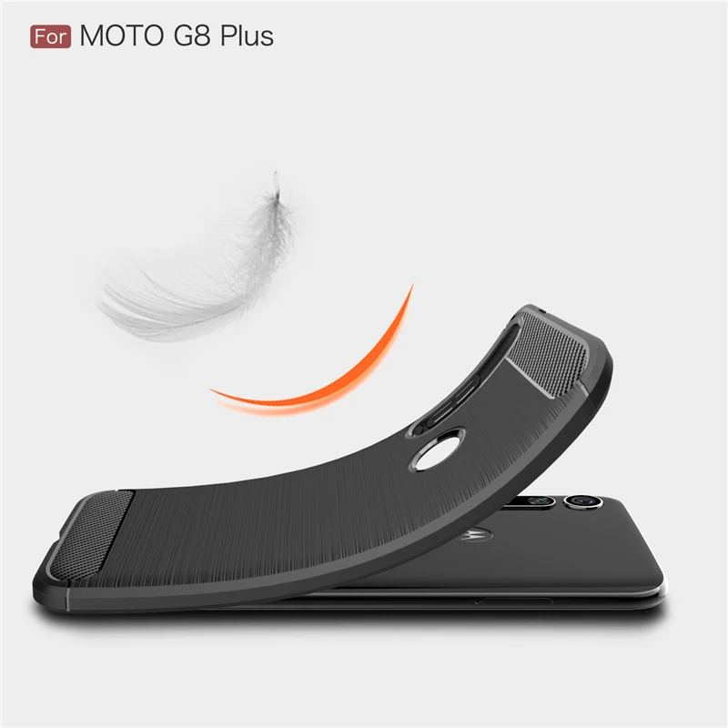 Prípad Motorola Moto G8 Plus Prípade Shockproof Nárazníka Uhlíkových Vlákien Kryt Pre Motorola Moto G8 Plus Telefón Pre Prípad Moto G8 Plus Obrázok 4 