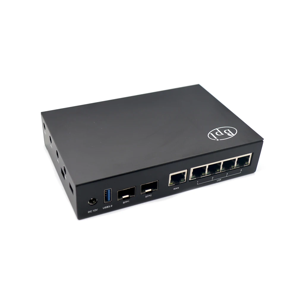 Banán Pi BPI R3 Mediatéka MT7986 quad core Router Vývoj Doska,2G DDR RAM ,8G eMMC Flash Podpora Wi-Fi6 5 GbE sieťový port Obrázok 4 