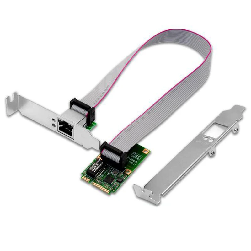 NOVÉ Sieťové Karty Mini PCIE/M. 2/NMVE Sieťová Karta 1000Mb Gigabit Ethernet 10/100/1000Mb RJ45 LAN Sieťový Adaptér pre Počítač PC Obrázok 5 