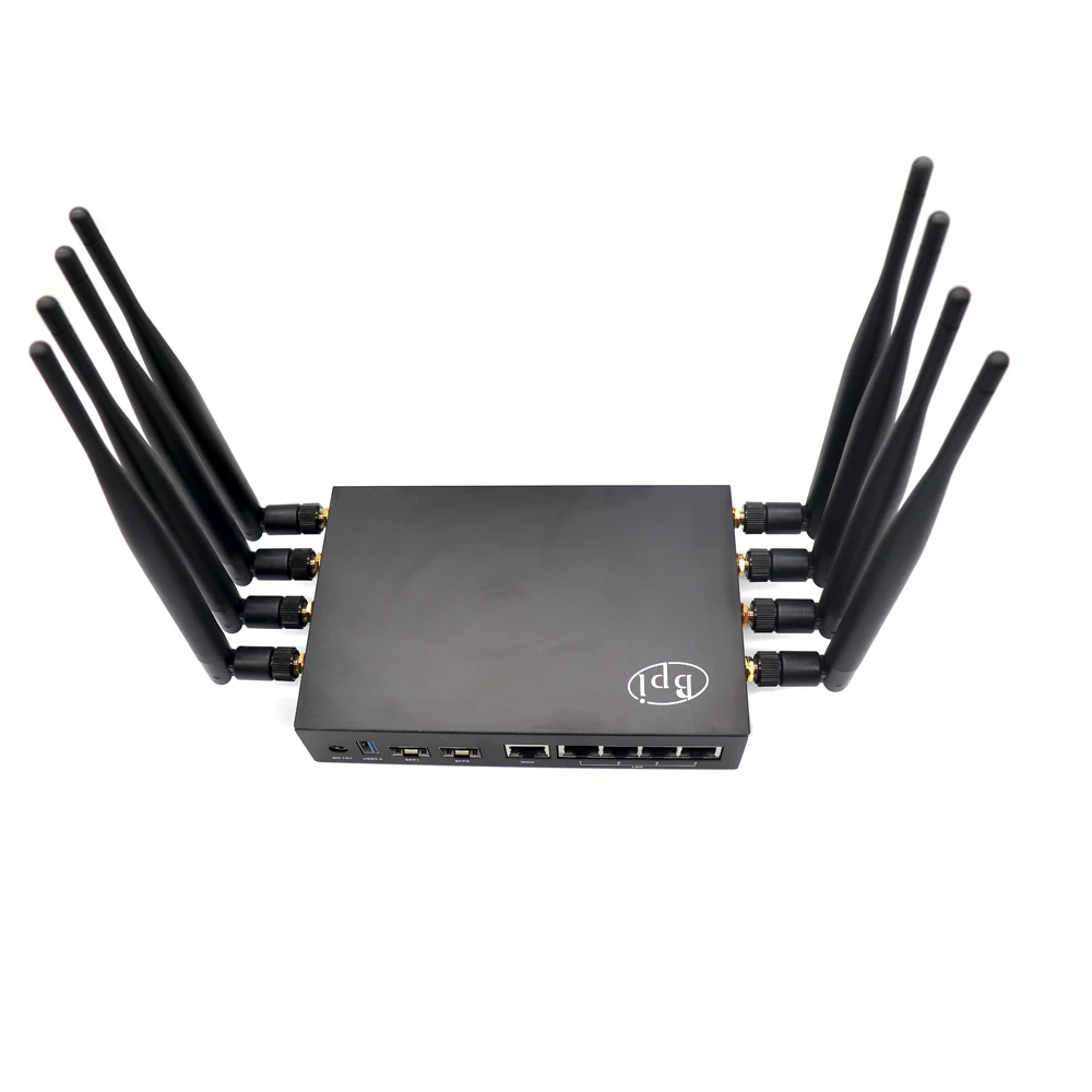 Banán Pi BPI R3 Mediatéka MT7986 quad core Router Vývoj Doska,2G DDR RAM ,8G eMMC Flash Podpora Wi-Fi6 5 GbE sieťový port Obrázok 5 